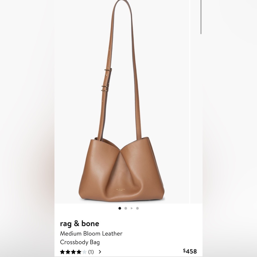 NWT Bloom Medium Calf Leather Crossbody Bag - Picture 5 of 7